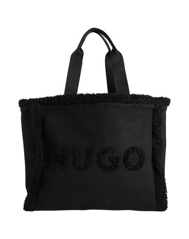 Hugo Boss Hugo Woman Handbag Black Size - Polyester, Polyamide In Black