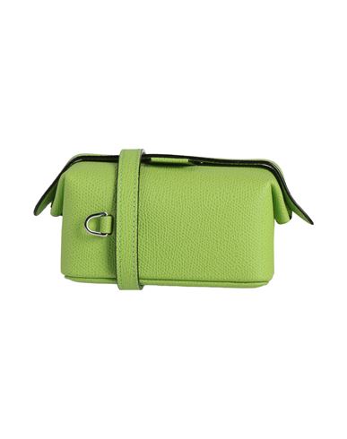 Valextra Woman Cross-body Bag Lime Green Size - Calfskin In Green
