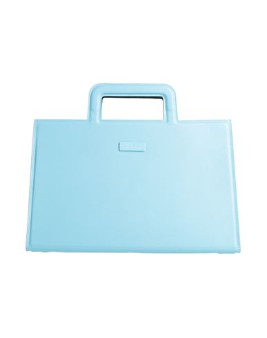 Marni Woman Handbag Sky Blue Size - Cow Leather