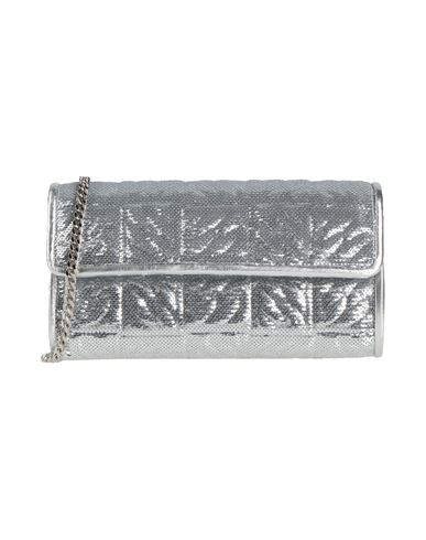 Casadei Woman Cross-body Bag Silver Size - Leather In Silver