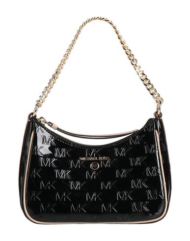 Michael Michael Kors Woman Handbag Black Size - Polyurethane, Polyester In Black