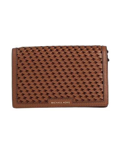 Michael Michael Kors Woman Shoulder Bag Brown Size - Goat Skin In Brown