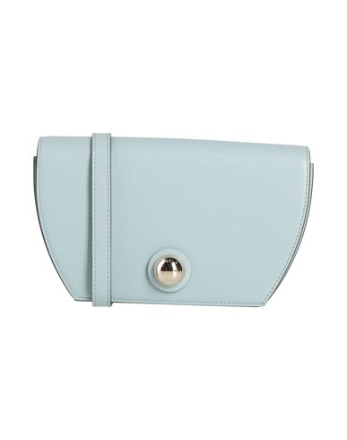 Furla Woman Cross-body Bag Sky Blue Size - Leather In Blue