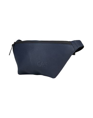 Alphatauri Man Belt Bag Navy Size - Cotton In Blue