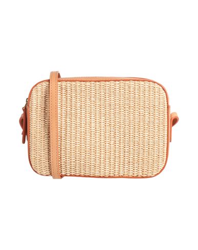 Mansur Gavriel Woman Cross-body Bag Sand Size - Cotton, Polyamide In Sand