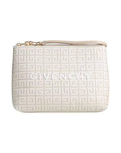 Givenchy Woman Handbag Beige Size - Cotton, Acrylic In Sand