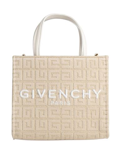 Givenchy Woman Handbag Cream Size - Cotton, Polyester In White