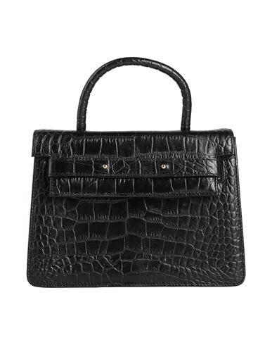 Alohas Woman Handbag Black Size - Cow Leather