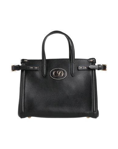 Valentino Garavani Woman Handbag Black Size - Leather In Black
