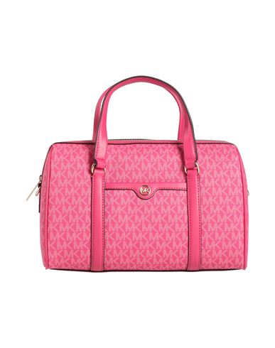Michael Michael Kors Woman Handbag Fuchsia Size - Textile Fibers In Pink