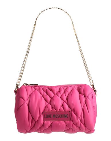 Love Moschino Woman Handbag Fuchsia Size - Nylon, Polyurethane In Pink