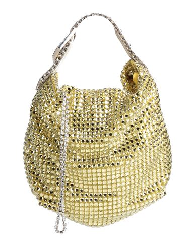 Gedebe Woman Handbag Yellow Size - Textile Fibers In Yellow