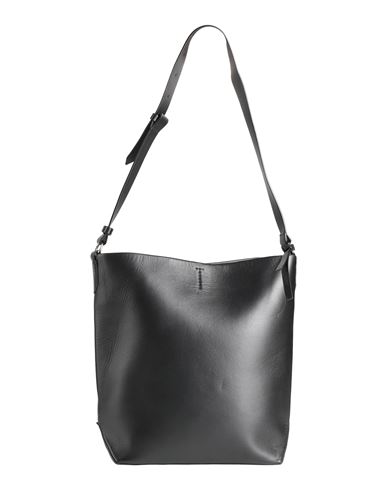 Theory Woman Shoulder Bag Black Size - Leather In Black