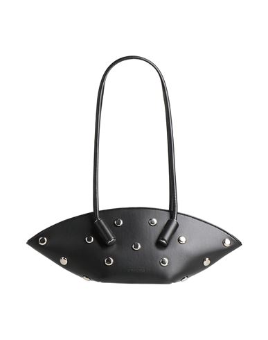 Themoirè Woman Shoulder Bag Black Size - Textile Fibers In Black