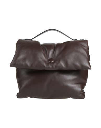 Gava Woman Handbag Dark Brown Size - Textile Fibers In Brown