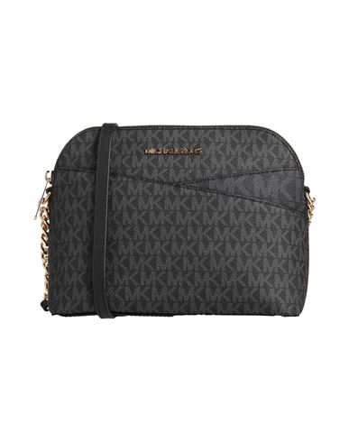 Michael Michael Kors Woman Cross-body Bag Black Size - Textile Fibers In Black