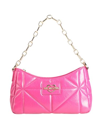 Love Moschino Woman Handbag Fuchsia Size - Textile Fibers In Pink