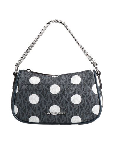 Michael Michael Kors Woman Handbag Midnight Blue Size - Pvc - Polyvinyl Chloride, Polyester In Blue