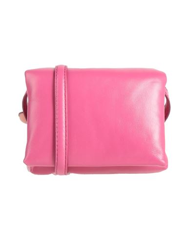 Marni Woman Cross-body Bag Fuchsia Size - Cow Leather In Pink