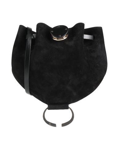 Chloé Woman Cross-body Bag Black Size - Lambskin, Calfskin In Black