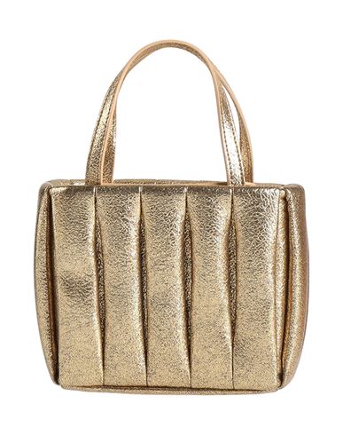 Themoirè Woman Handbag Gold Size - Textile Fibers In Gold
