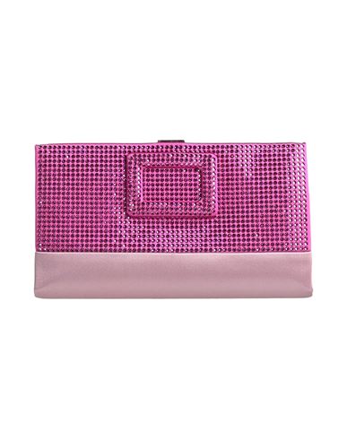 Roger Vivier Woman Handbag Fuchsia Size - Textile Fibers In Pink