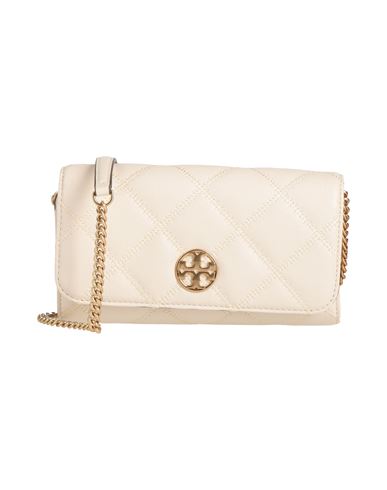 Tory Burch Woman Cross-body Bag Cream Size - Leather In White