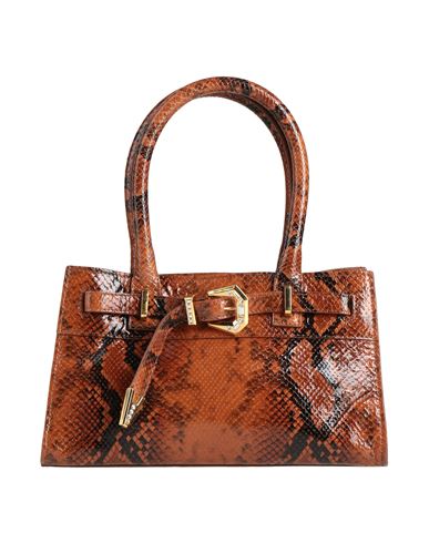 Gedebe Woman Handbag Brown Size - Textile Fibers In Brown