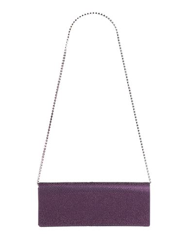 Gedebe Woman Handbag Purple Size - Textile Fibers In Purple