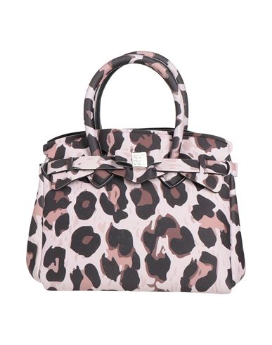 Save My Bag Woman Handbag Light Pink Size - Peek (polyether - Ether - Ketone), Polyester, Elastane