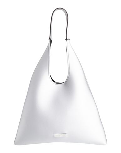 Save My Bag Woman Shoulder Bag Light Grey Size - Polyamide, Elastane In Gray