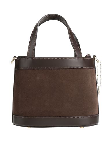 Laura Di Maggio Woman Handbag Dark Brown Size - Leather In Brown