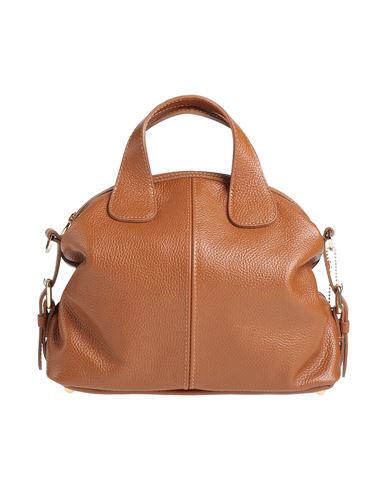 Laura Di Maggio Woman Handbag Tan Size - Leather In Brown