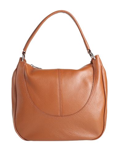 Laura Di Maggio Woman Handbag Tan Size - Leather In Brown
