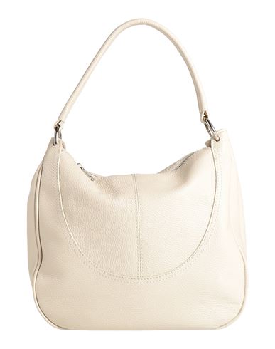 Laura Di Maggio Woman Handbag Ivory Size - Leather In White