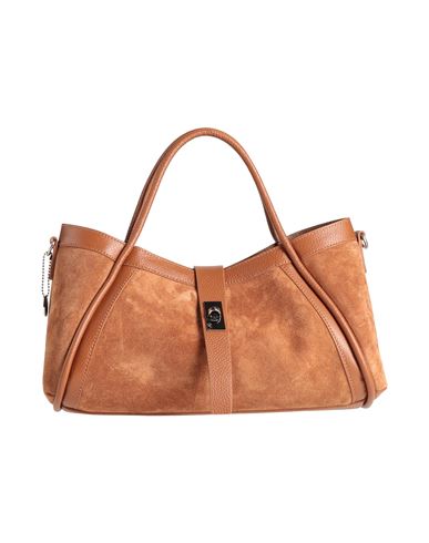 Laura Di Maggio Woman Handbag Tan Size - Leather In Brown