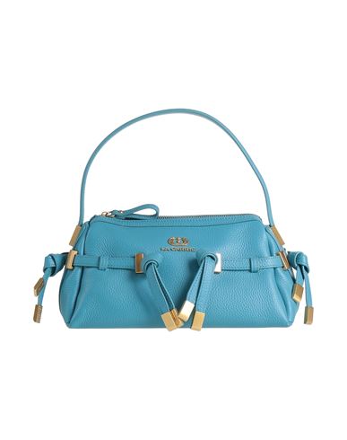 La Carrie Woman Handbag Azure Size - Leather In Blue