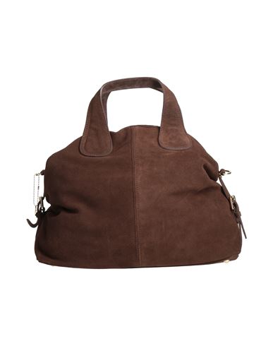 Laura Di Maggio Woman Handbag Chocolate Brown Size - Leather In Brown