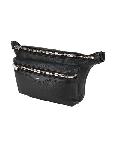 Amiri Man Belt Bag Black Size - Leather In Black