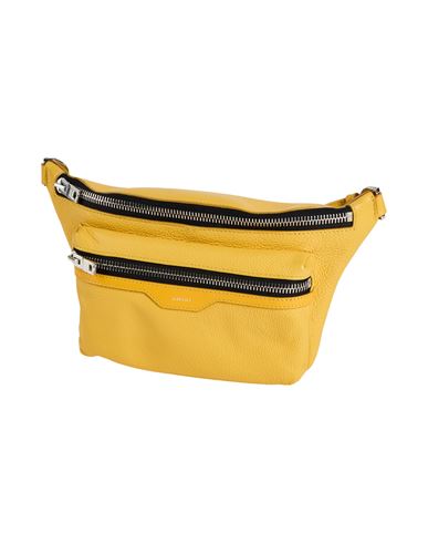 Amiri Man Belt Bag Yellow Size - Leather In Yellow
