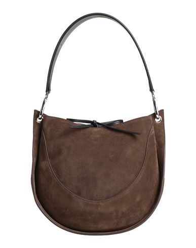 Proenza Schouler Woman Shoulder Bag Dark Brown Size - Leather In Brown