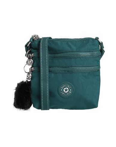 Kipling Woman Cross-body Bag Deep Teal Size - Polyamide In Green
