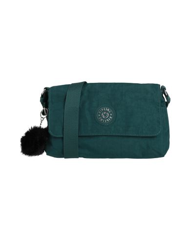 Kipling Woman Cross-body Bag Deep Teal Size - Polyamide In Green