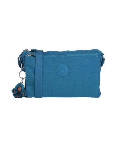 Kipling Woman Cross-body Bag Blue Size - Polyamide In Blue