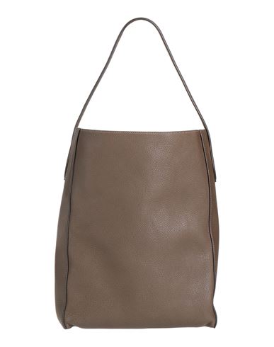 Khaite Woman Handbag Dark Brown Size - Leather In Brown