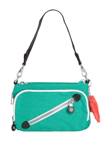 Kipling Woman Handbag Emerald Green Size - Polyester In Green