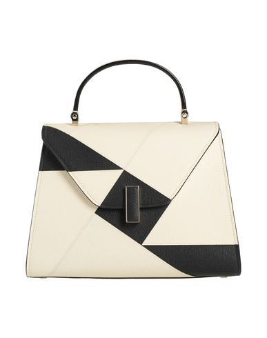 Valextra Woman Handbag Cream Size - Leather In White