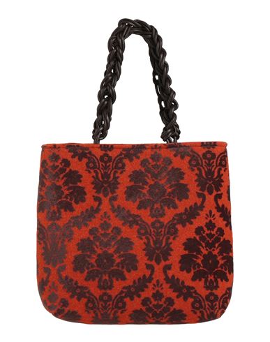 Le Daf Woman Handbag Orange Size - Textile Fibers