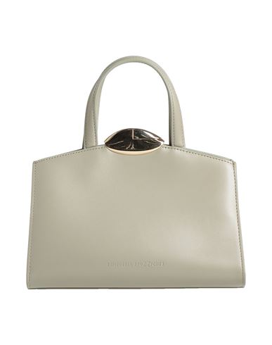 Benedetta Bruzziches Woman Handbag Sage Green Size - Leather