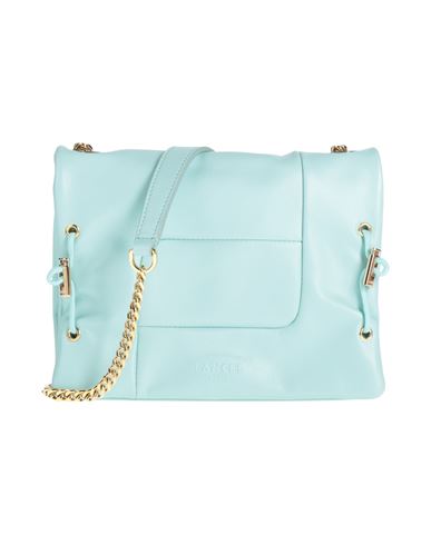 Lancel Woman Cross-body Bag Sky Blue Size - Leather